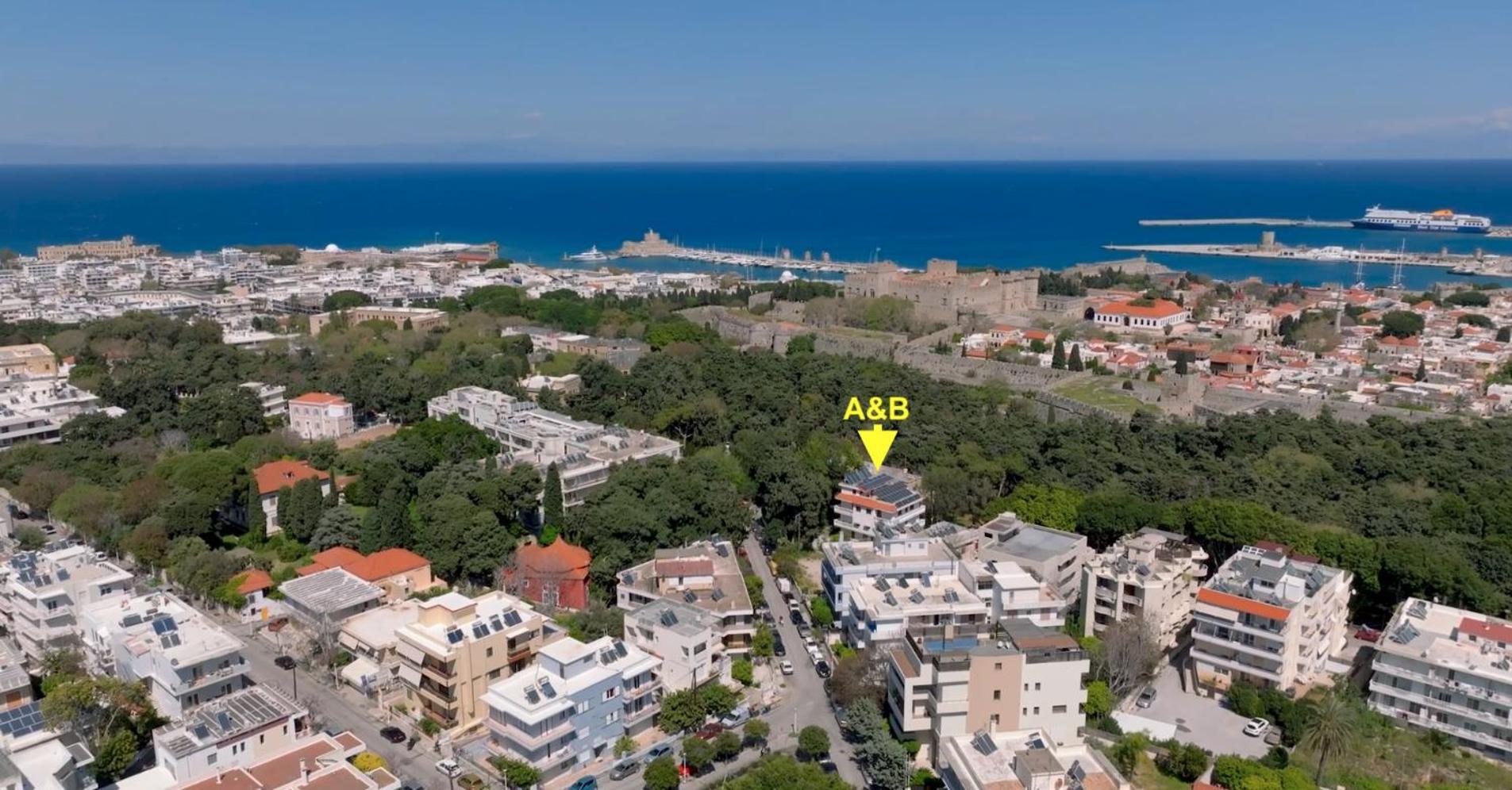 A&B Rhodes City Apartments Exteriör bild